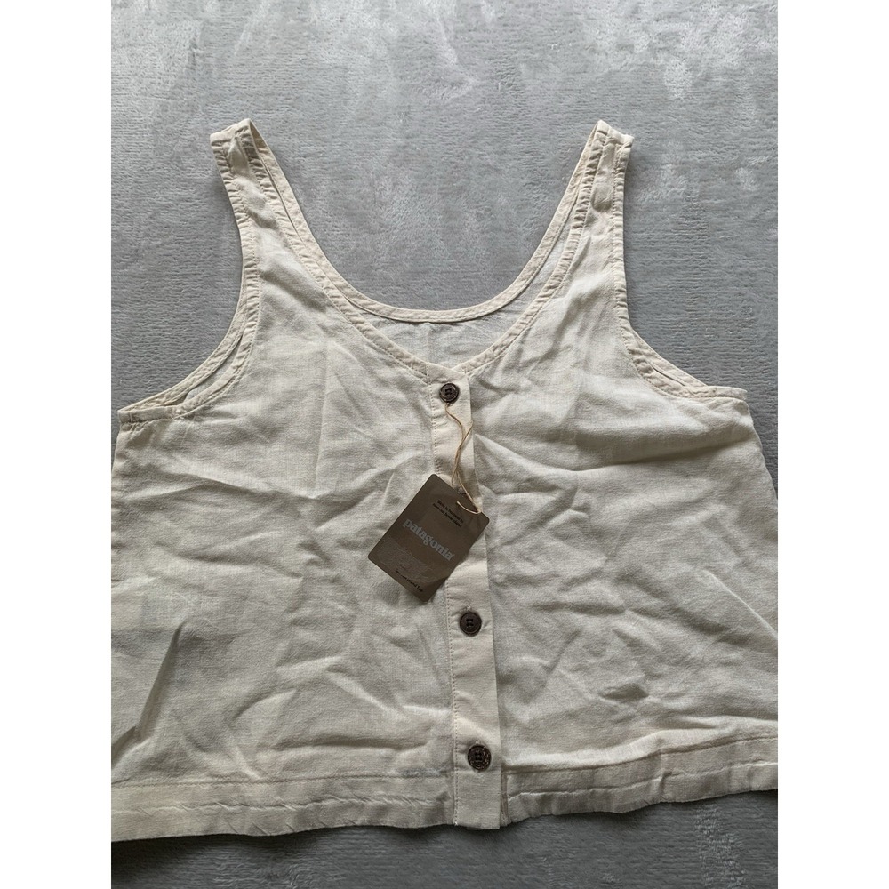 Patagonia 42345 Women's Small Garden Island Top, Whole Weave: Natural NEW W/ Tag - Picture 4 of 5
